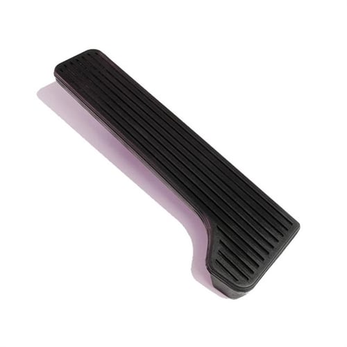 Accelerator Pedal Pad made of rubber with steel core. 2-3/4 In. X 9-7/8 In. Each. ACCELERATOR PEDAL PAD CORVETTE 58-62 EACH